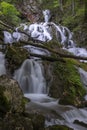 ÃËipote waterfall from ÃËureanu mountains,Romania